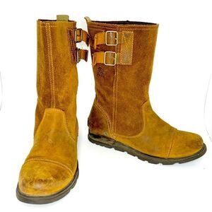 SOREL Major Pull on Grizzly Bear‎ Tan Boots Sz 6